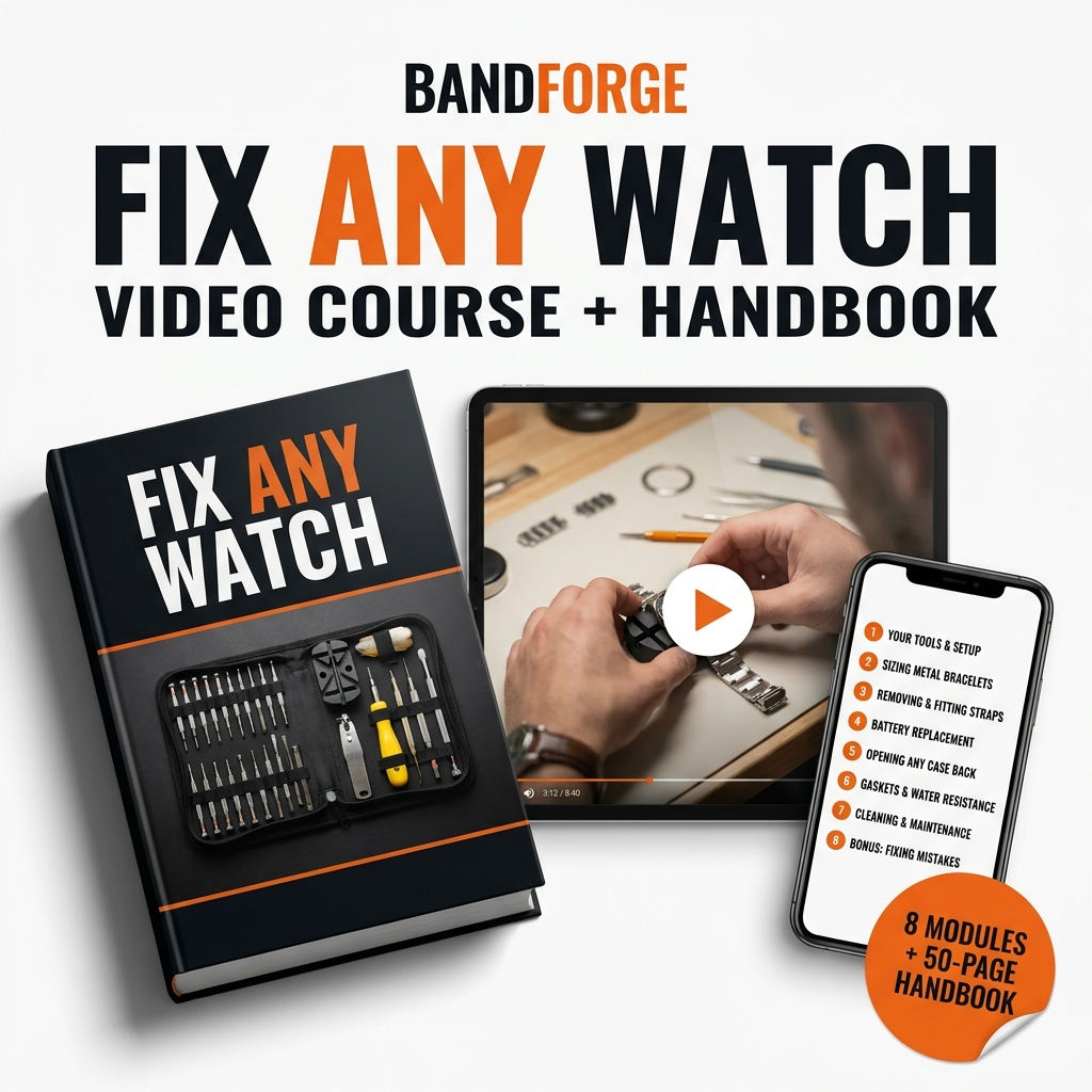 Fix Any Watch — Video Course + Handbook